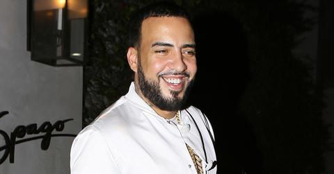 French Montana looks sleek in all white as he leaves dinner with Mary J Blige