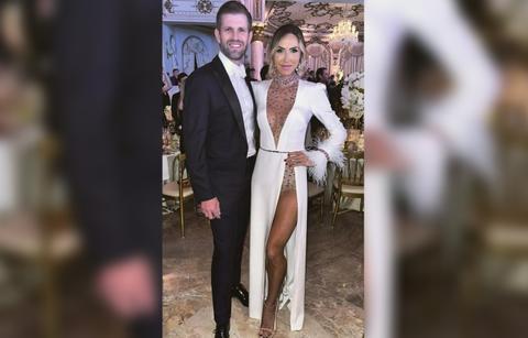 lara trump faces backlash provocative immodest new years dress