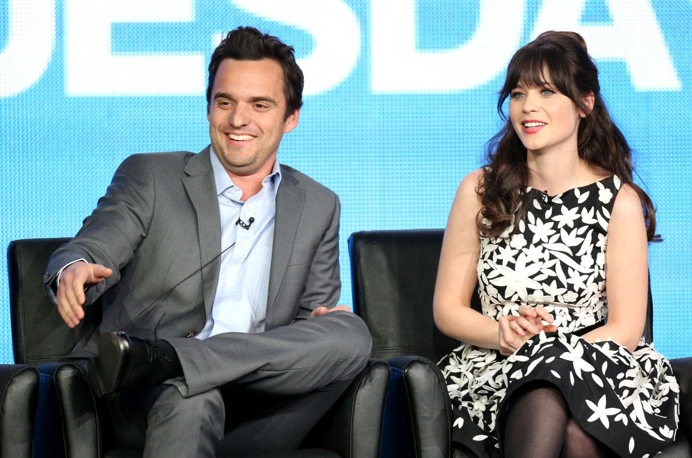 Zooey Deschanel Jake Johnson New Girl 03