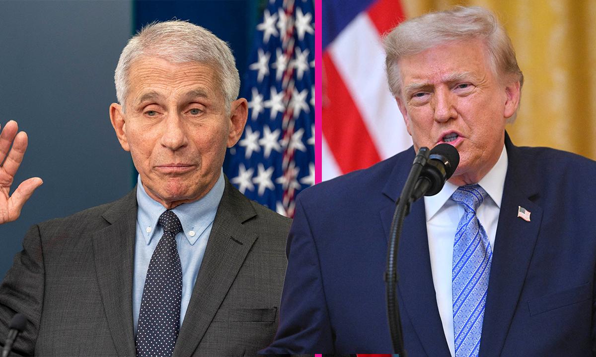 Dr. Anthony Fauci,Donald Trump 