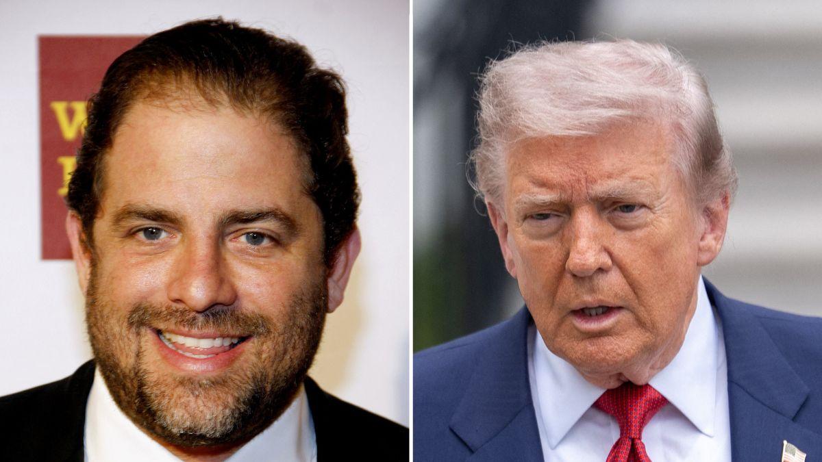 Photo of Brett Ratner and Donald Trump.
