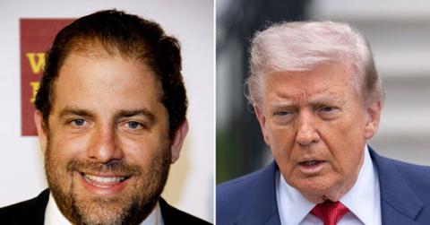 Photo of Brett Ratner and Donald Trump.