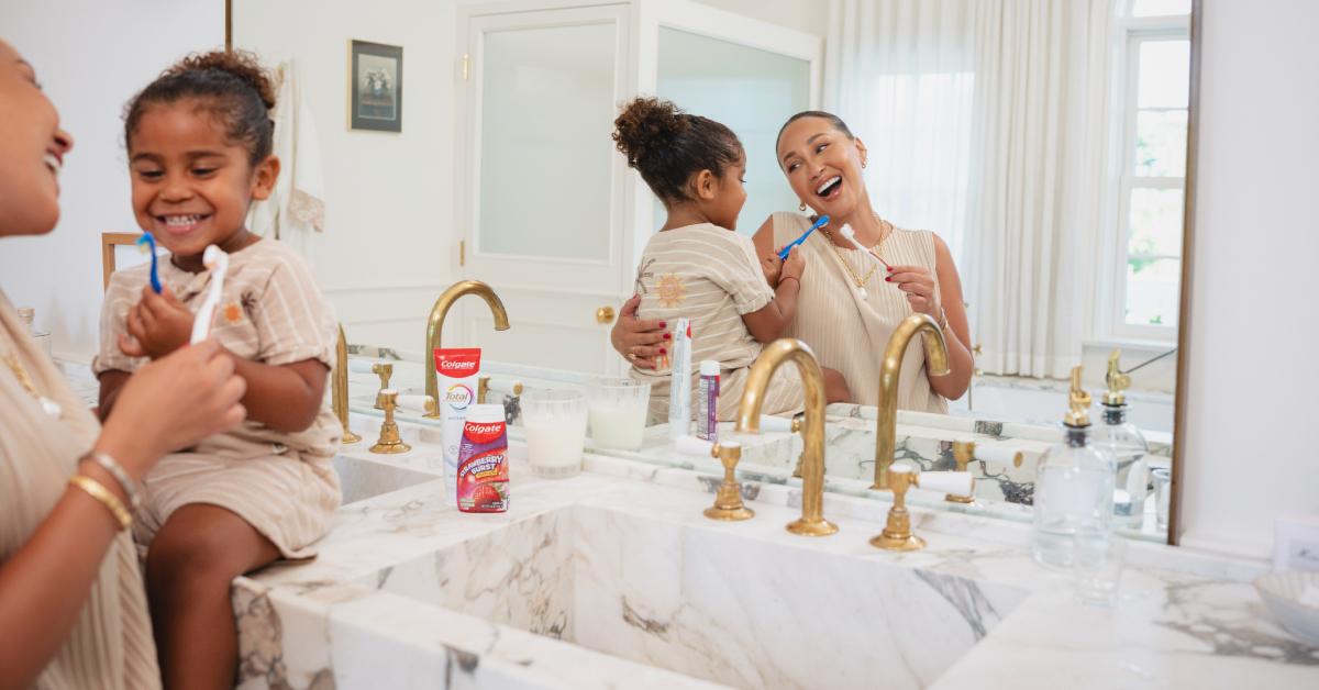 Image of Adrienne Bailon partnered with Colgate-Palmolive and Walmart in celebration of Hispanic Heritage Month.
