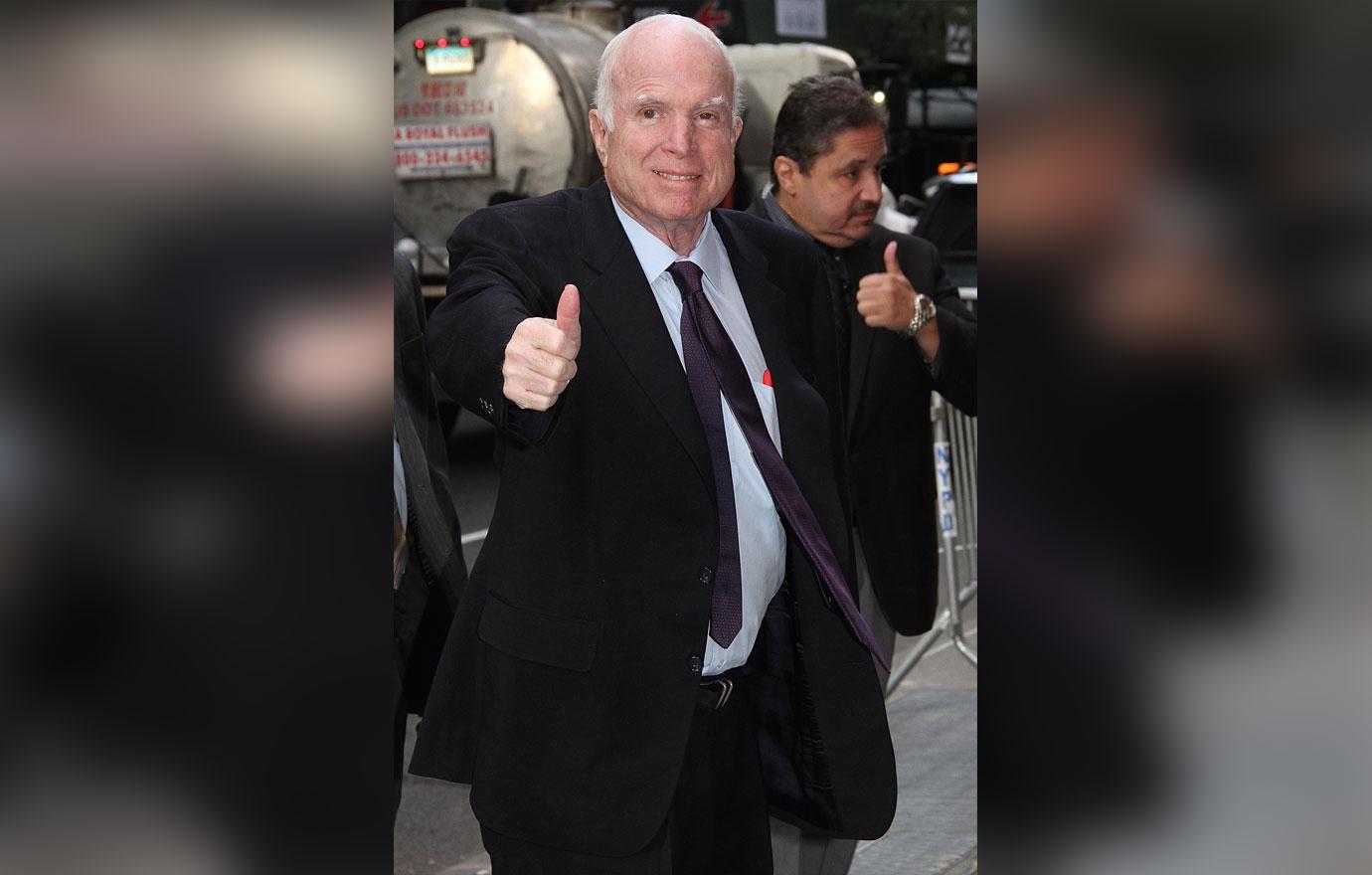 Senator John McCain arrives at &#8220;The View&#8221; in the &#8220;Big Apple&#8221;