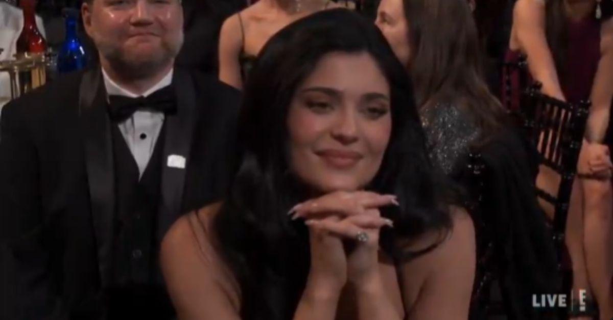 image of The actor thanked Kylie Jenner during his acceptance speech.