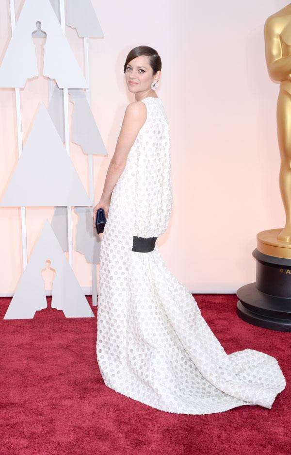 Marion cotillard 2015 wackiest oscar arrivals