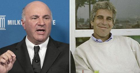 photo of Kevin O'Leary and Jeffrey Epstein