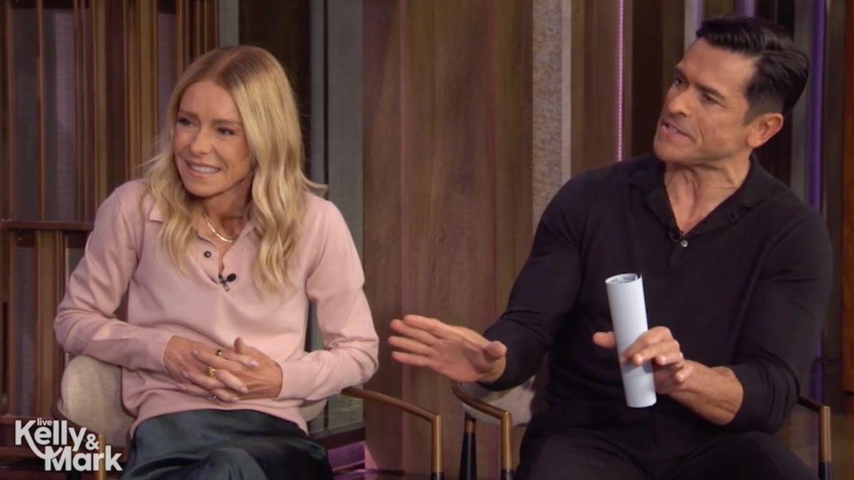 Image of Dan Levy applauded Kelly Ripa and Mark Consuelos' 'charisma.'