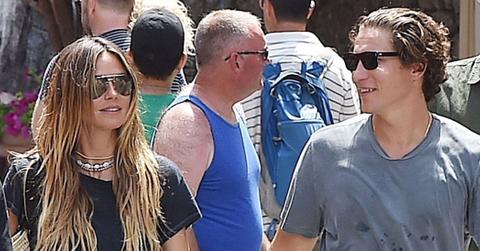 *EXCLUSIVE* German Supermodel Heidi Klum and boyfriend Vito Schnabel enjoy some down time in Portofino