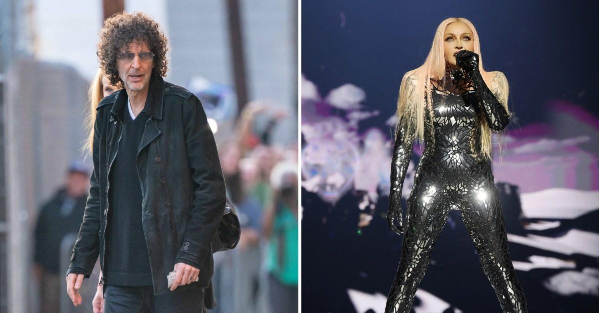 howard stern madonna apologize starting concerts late