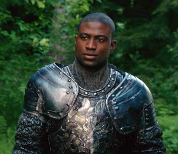 Sinqua Walls as Sir Lancealot on Once Upon a Time