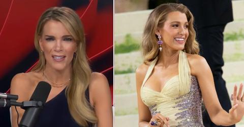 split of Megyn Kelly, Blake Lively.