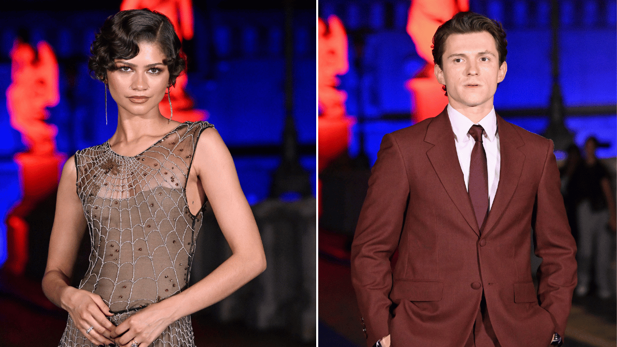 Image of Zendaya and Tom Holland stunned fans with their rare appearance in Paris for the promo tour of 'Spider-Man: Brand New Day.'