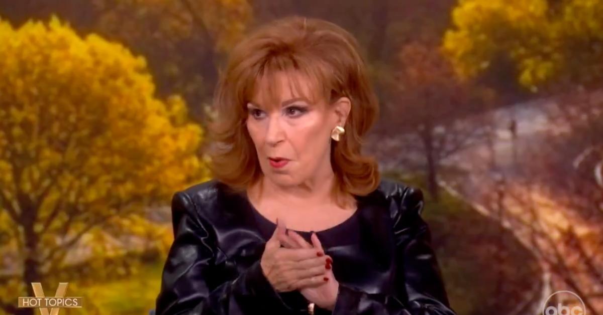 Photo of Joy Behar was called a 'dominatrix' due to the black leather outfit she wore on 'The View.'
