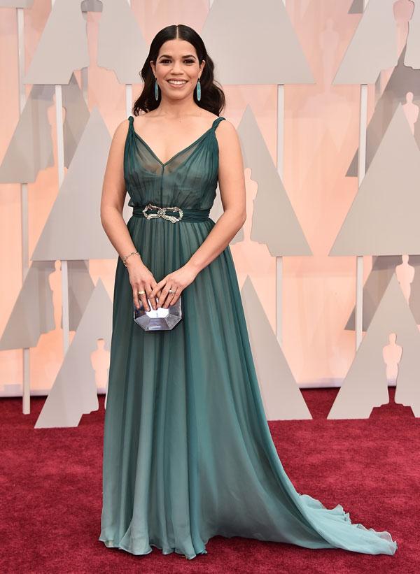 America ferrara 2015 oscars arrivals