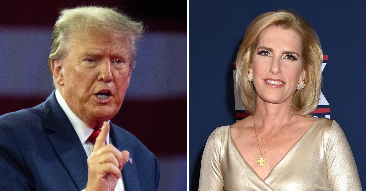 donald trump looks like wax figure laura ingraham pp