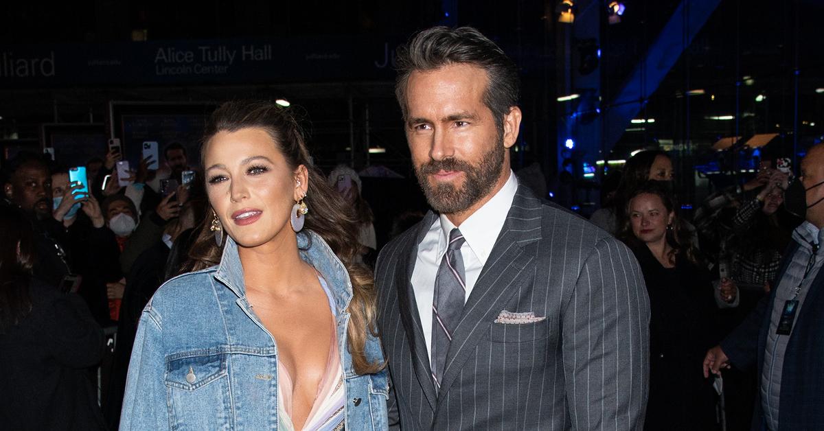 Ryan Reynolds isn't the only one sweeping Blake Lively off her