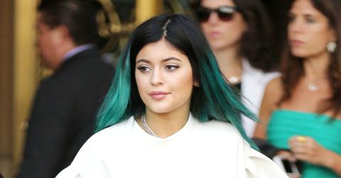 Kylie Jenner leaving Montage Beverly Hills Hotel***NO DAILY MAIL SALES****