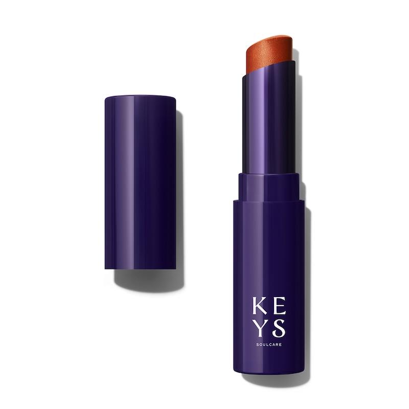 keys soulcarecomforting tinted lip balm in bronze aura