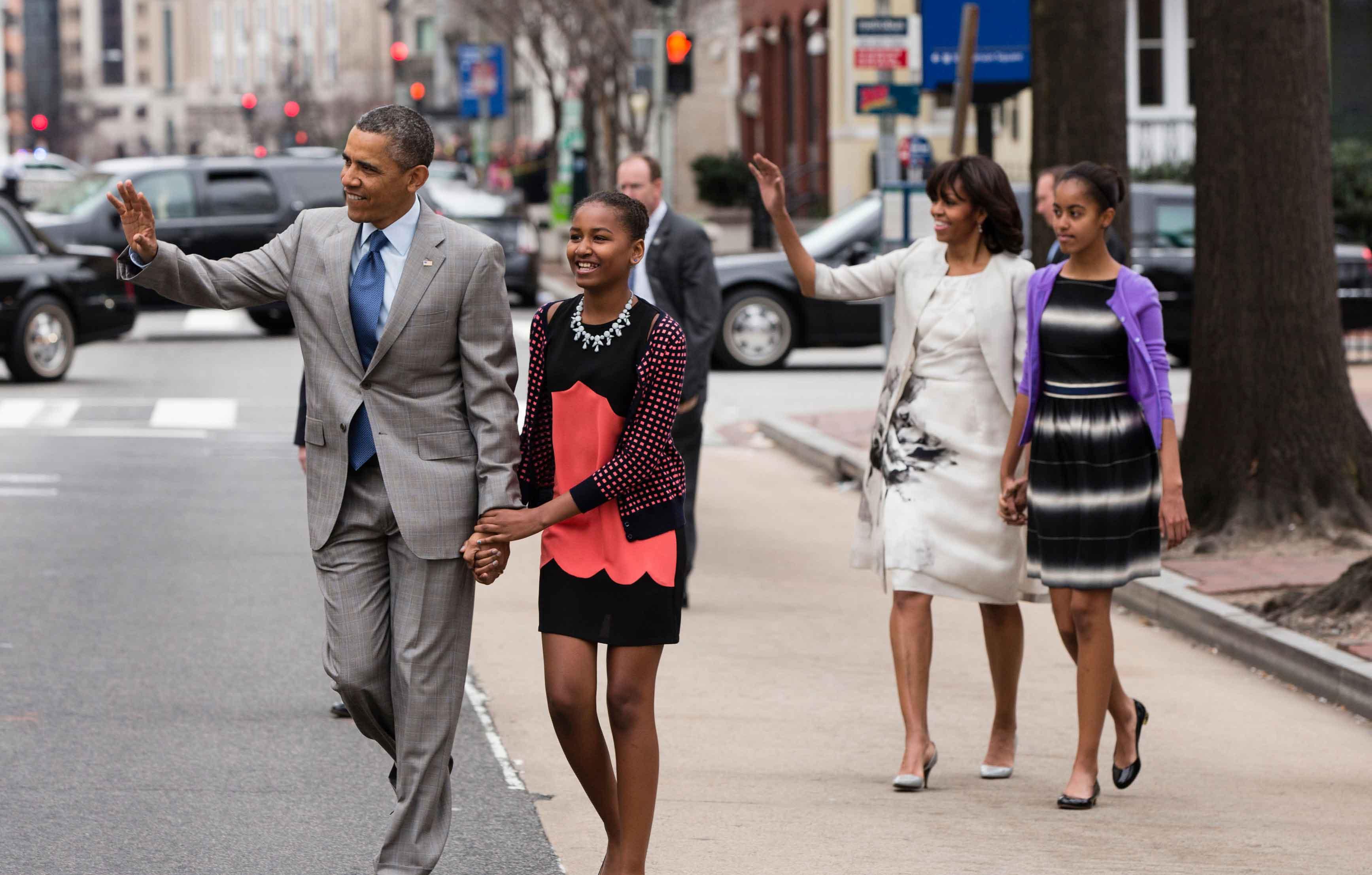 michelle obama daughters