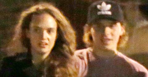 *EXCLUSIVE* Brooklyn Beckham parties till the late hours with a mystery young lady