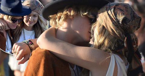 CODY SIMPSON GIGI HADID KISSING COACHELLA PICS SPLASH