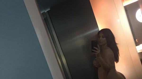 Kim kardashian naked pregnant nude baby bump