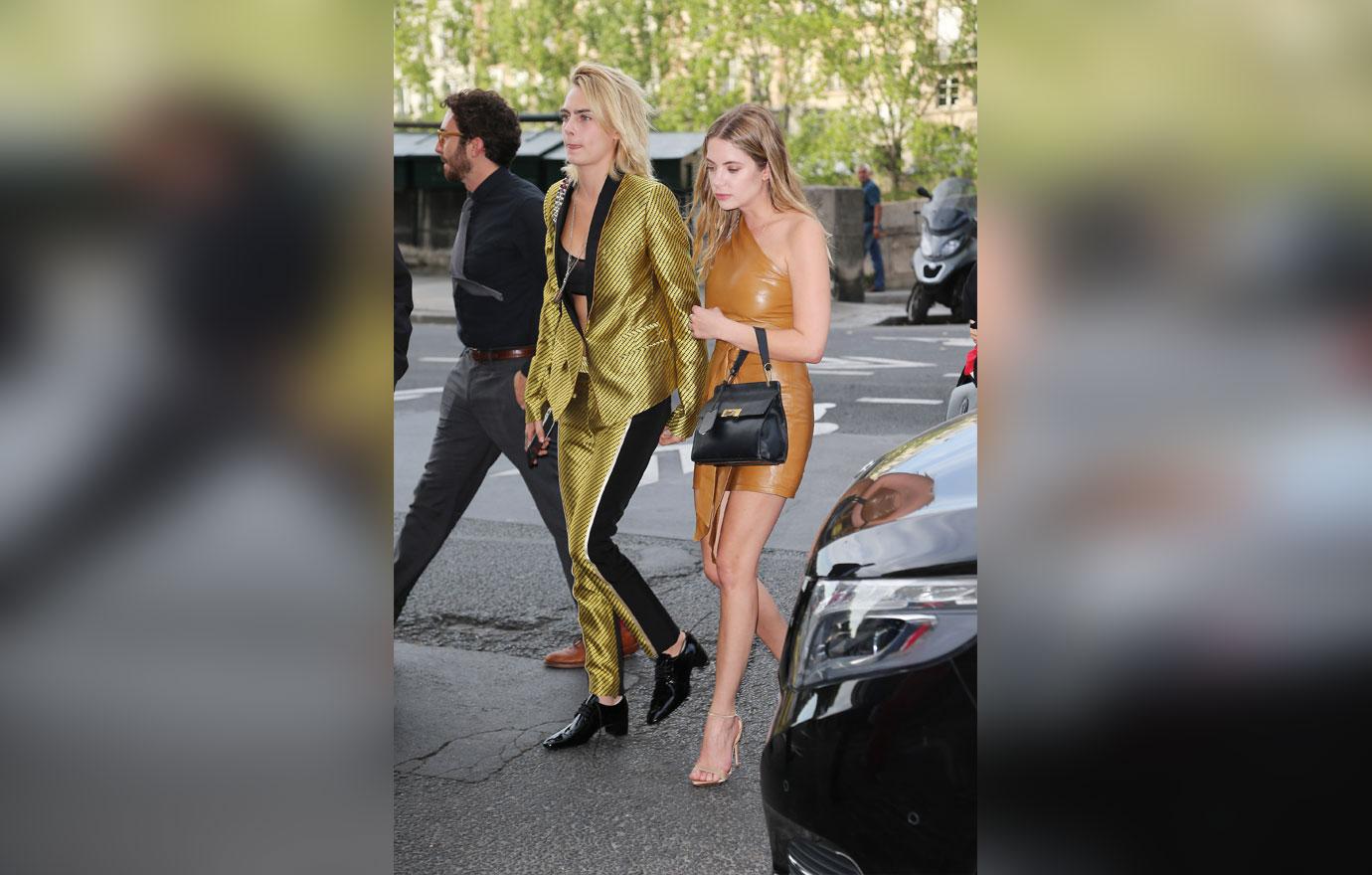 Cara Delevingne And Ashley Benson Zoe Kravitz And Karl Glusman Paris Wedding