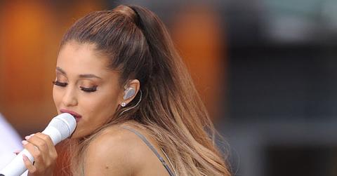 Ariana Grande performs in concert on the ‘Today’ show