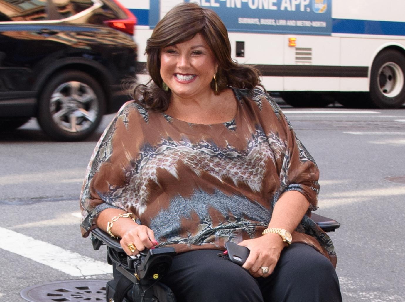 abby lee miller prison wheelchair punished medication