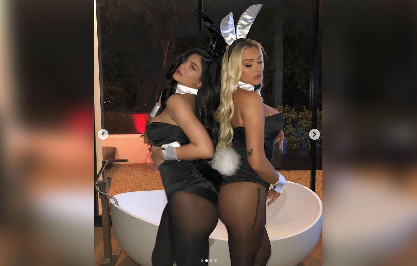 Kylie Jenner As A 'Playboy' Bunny Halloween Costumes