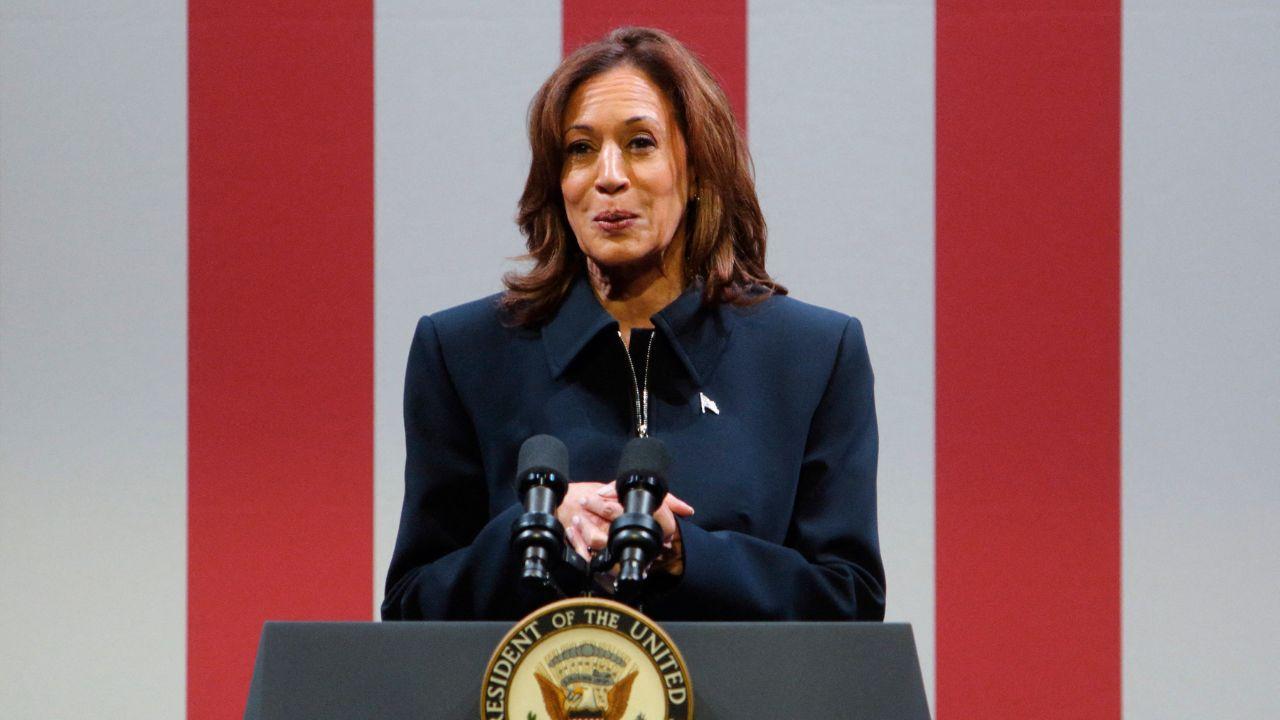 Image of The remark came at a May 2023 White House swearing-in ceremony for a commission on educational opportunity for Hispanic Americans, where she quoted something her mother used to tell her.