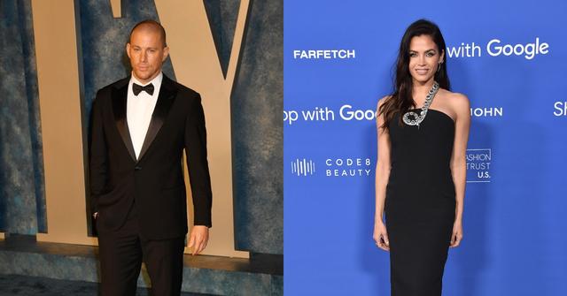 channing tatum ex wife jenna dewan hug rare outing daughter everly