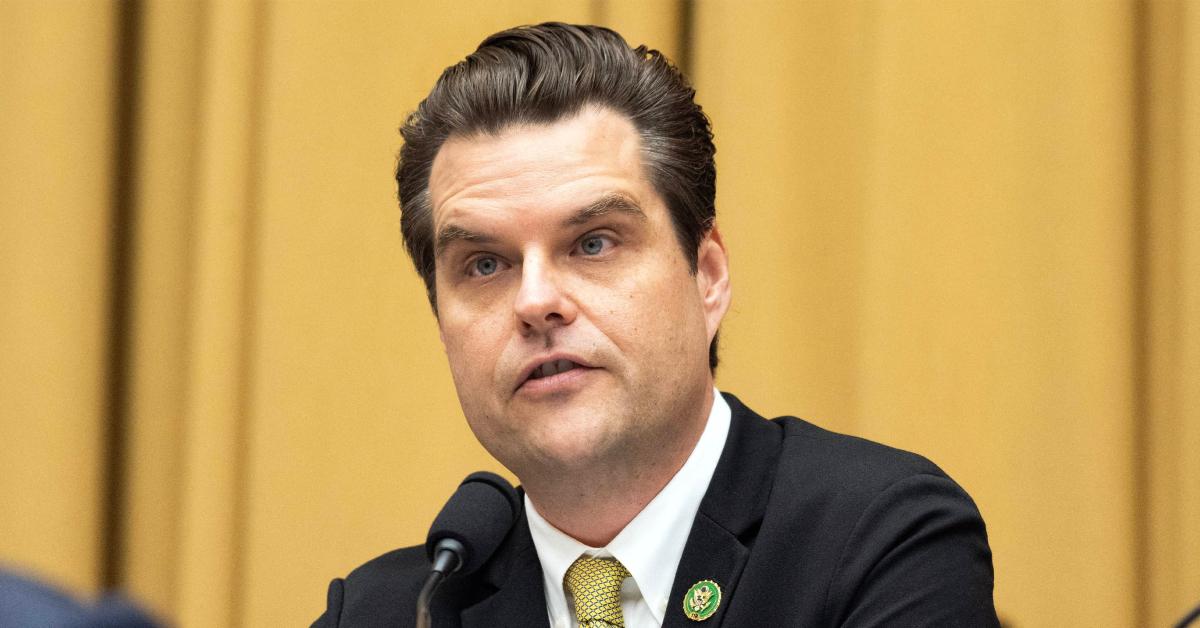 matt gaetz paid  year old girl drugs in office ethics report finds