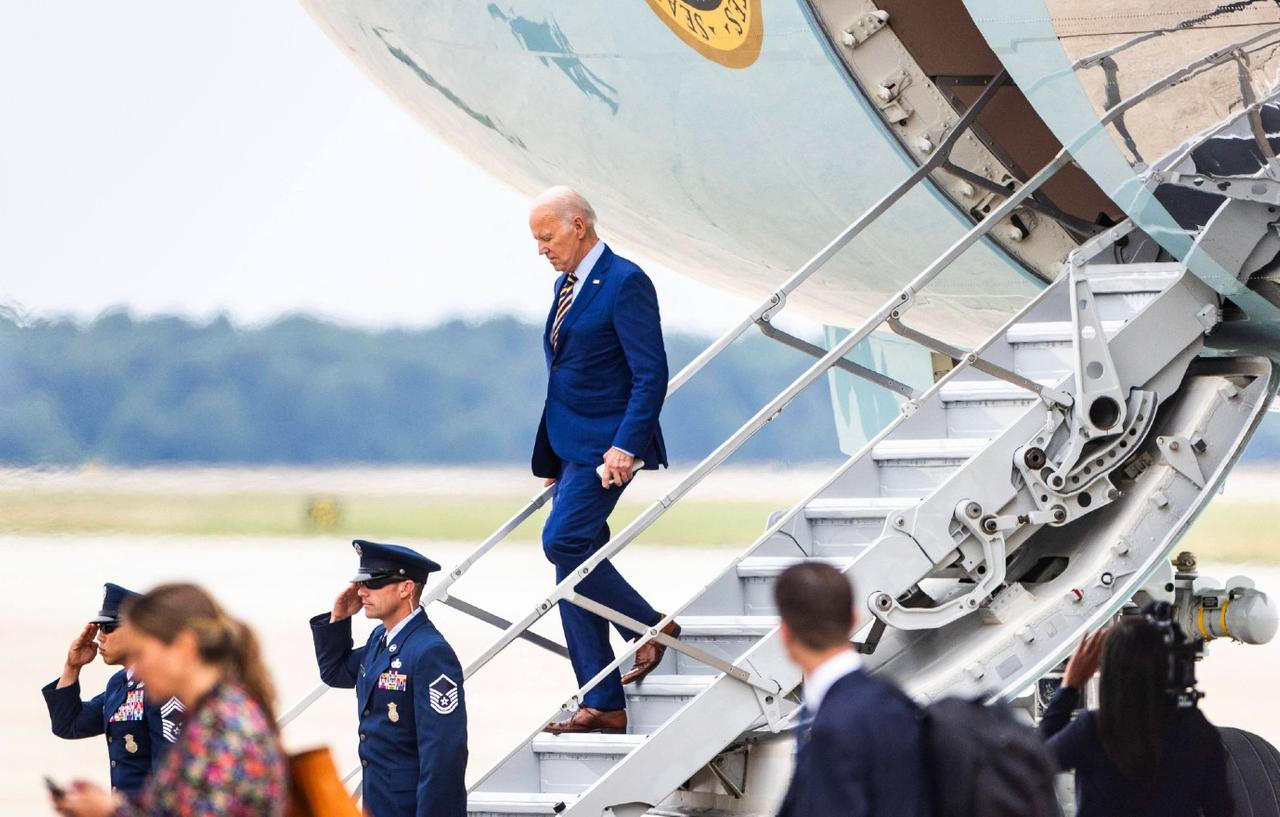 Why Is Joe Biden Using 'Lower Stairs' On Air Force One?