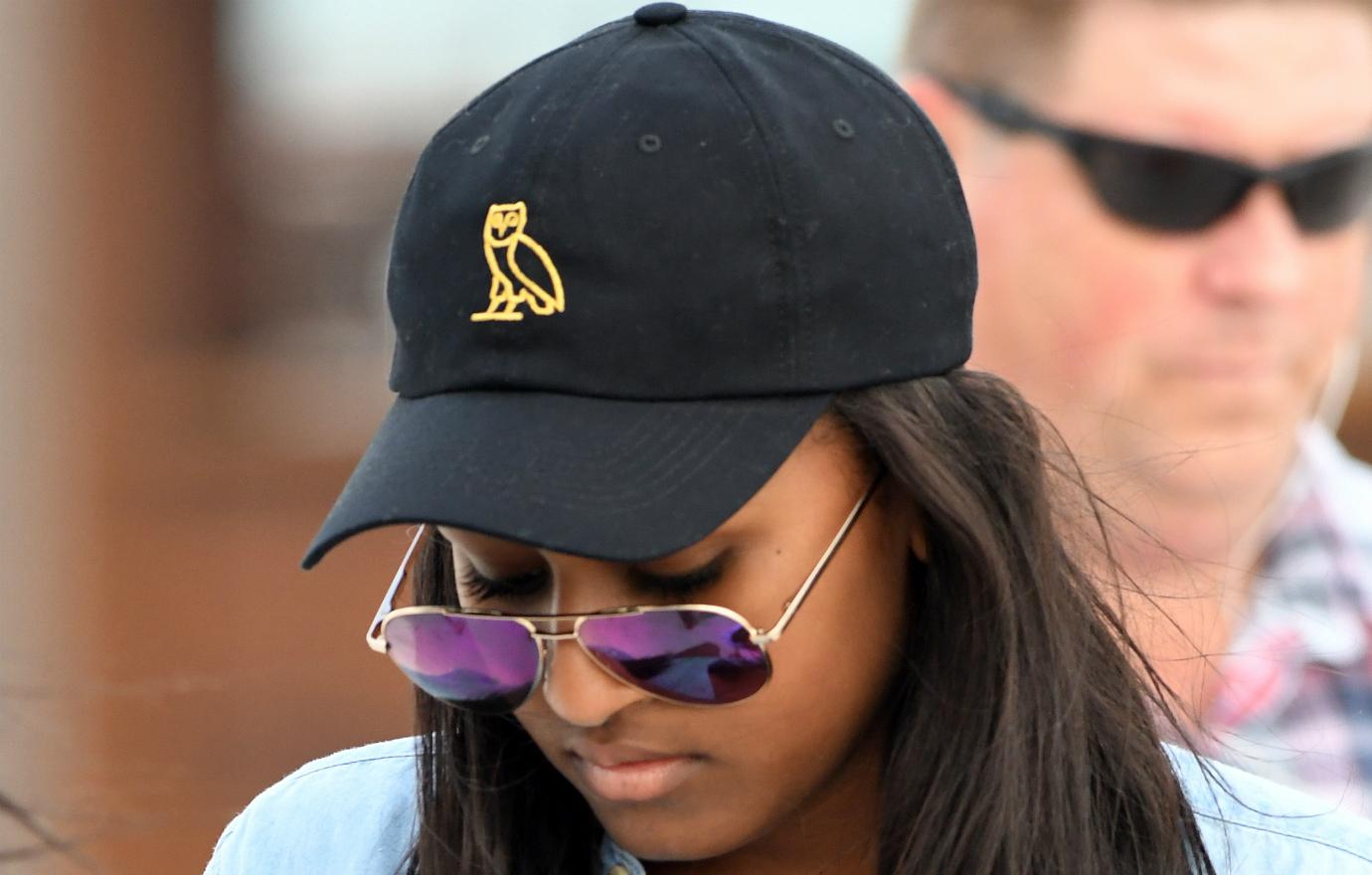 Sasha obama life in and out of white house miami drake hat