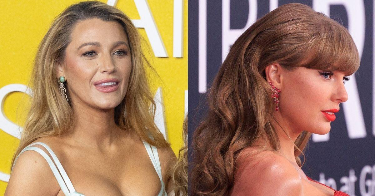 Composite Photo of Taylor Swift and Blake Lively