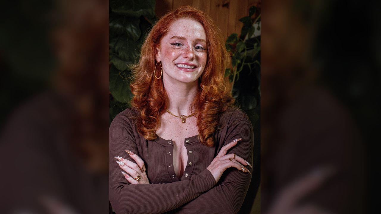 image of Amy Ginger Hart said OnlyF--- has helped her embrace herself.