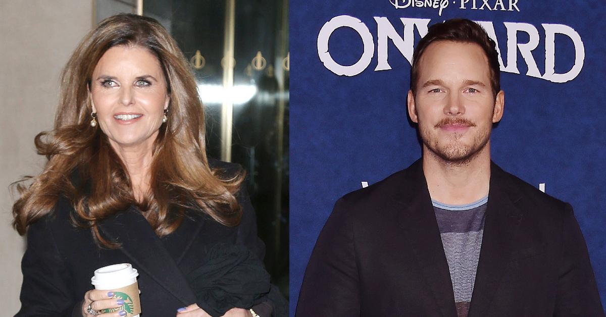 maria shriver defends son in law chris pratt after he is slammed for controversial instagram post