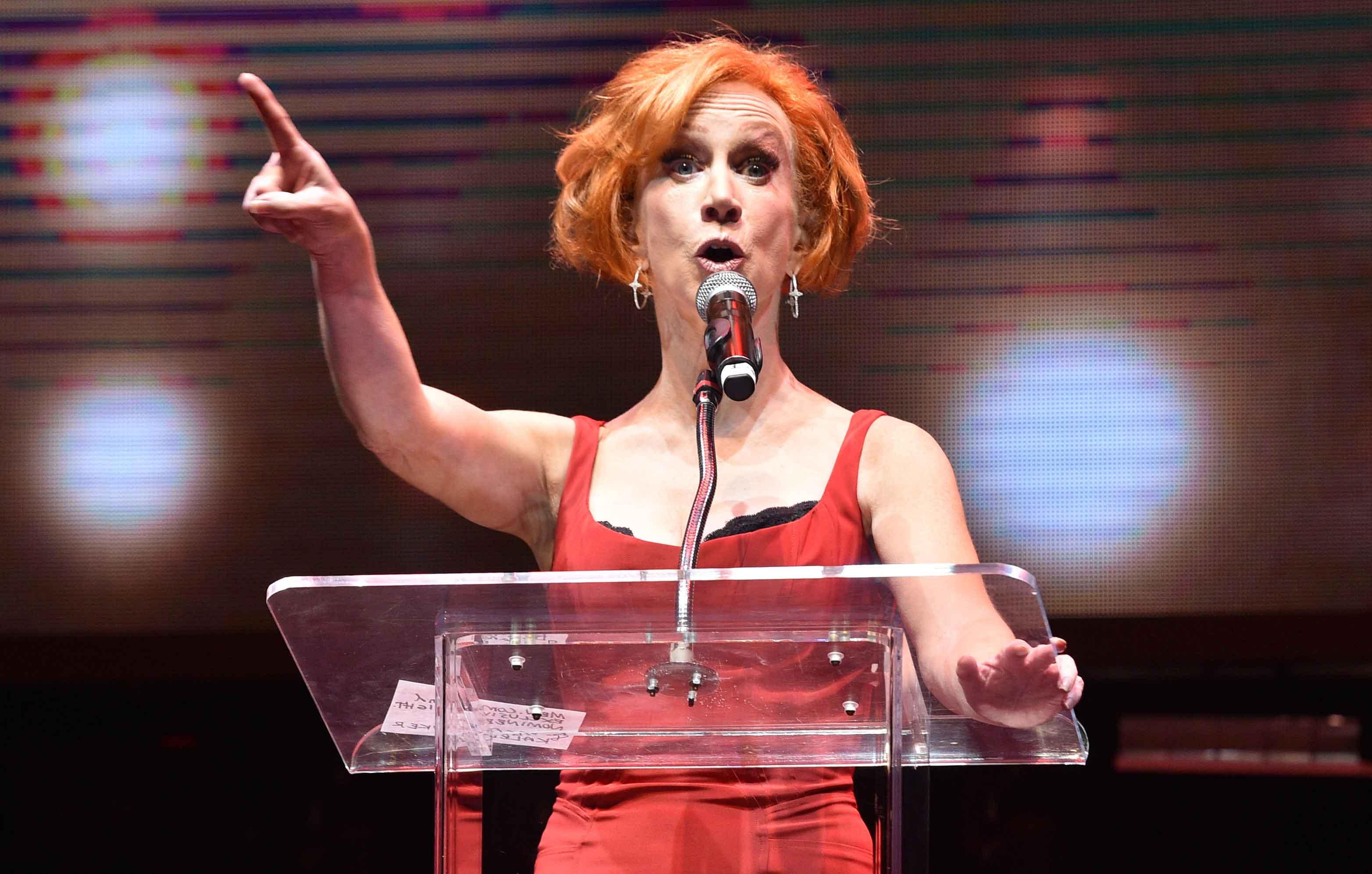 kathy griffin asks social media followers why she vomited about a dozen times over  hours in scary health update