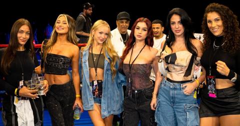 Camilla Araujo & Julia Filippo Support Rolly Romero At Miami Event