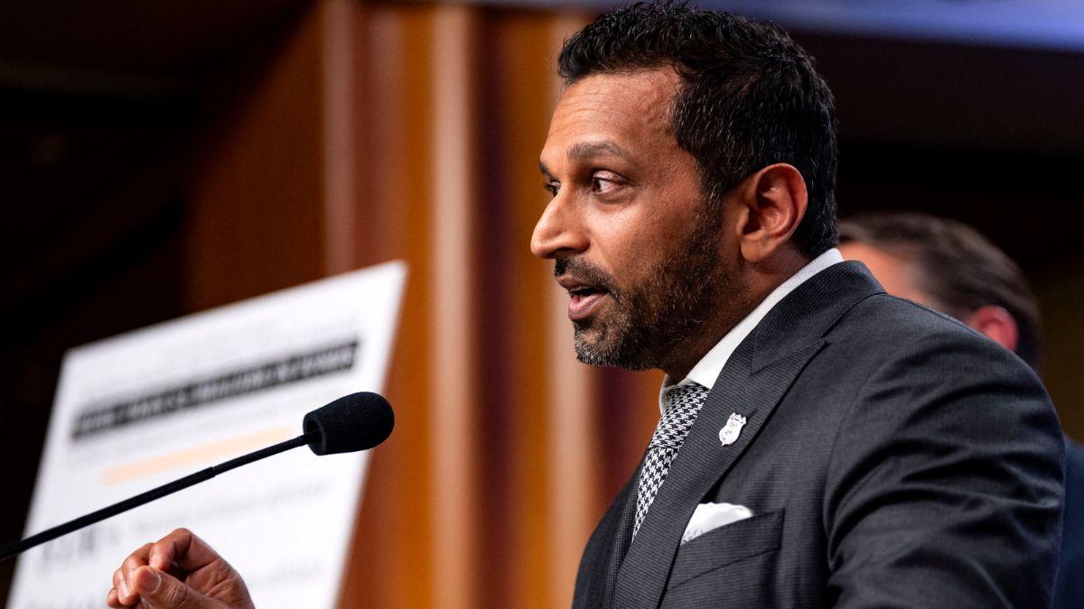 image of Kash Patel seems to have an obsession with social media. 