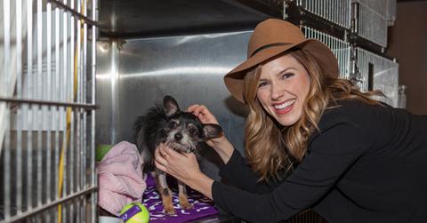 Sophia Bush volunteers with Trio Animal Foundation to support the Barefoot Wine Soles of the Year Program in Chicago_4