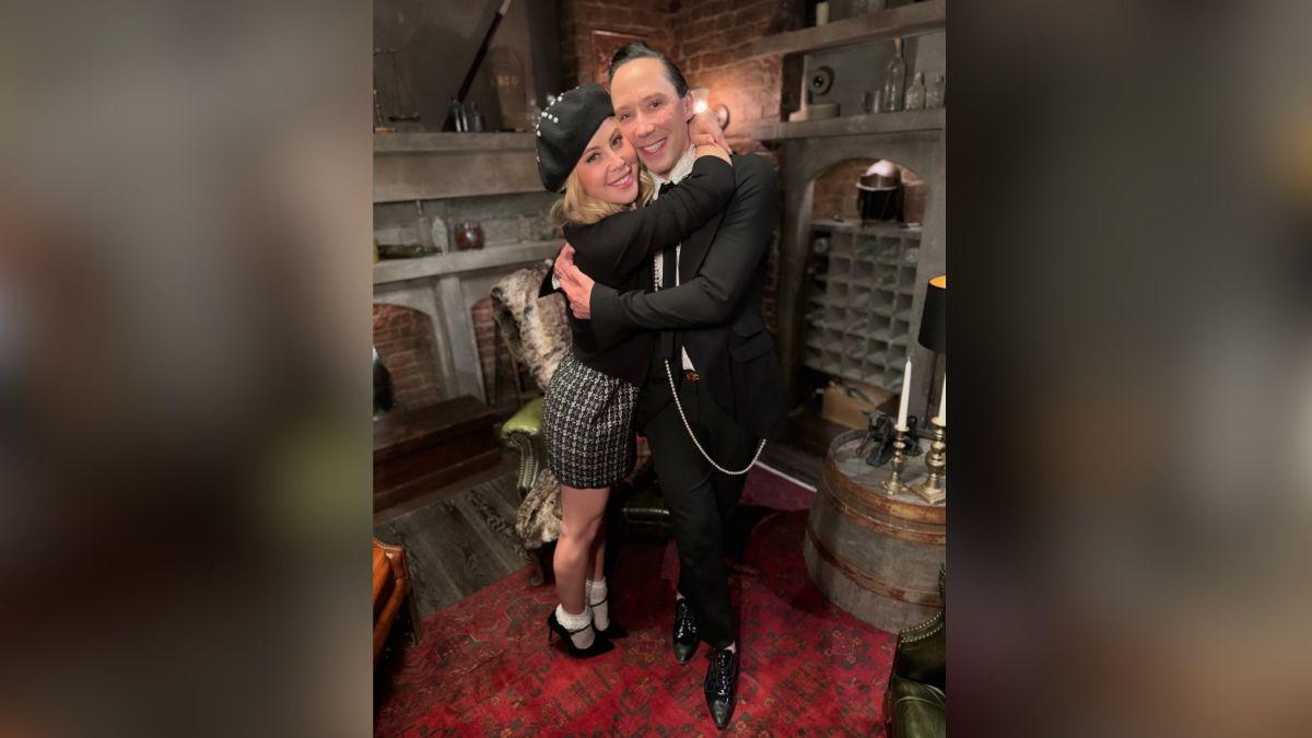 image of Tara Lipinski went on the 'The Traitors' with Johnny Weir. 