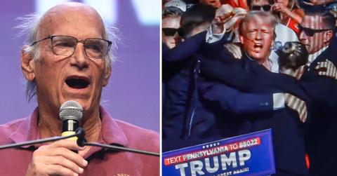split of Jesse Ventura and Donald Trump.