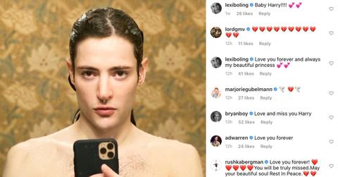 harry brant stephanie seymour peter brant dead overdose fashion world reactions pf