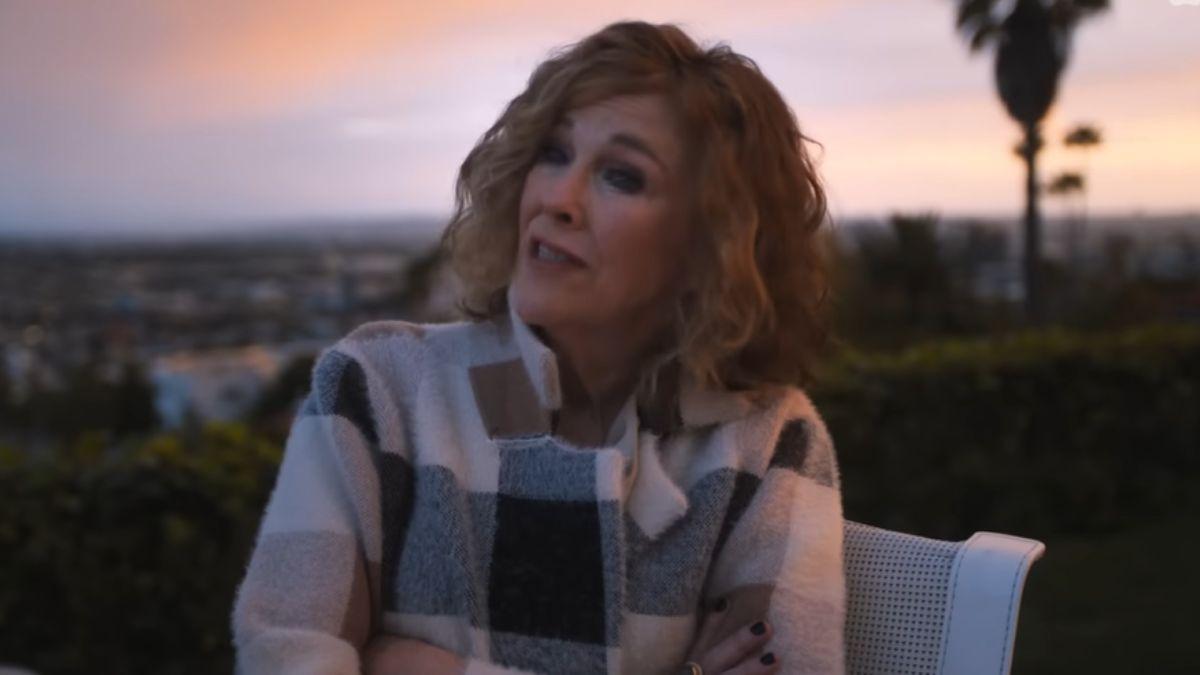 patty leigh in the studio