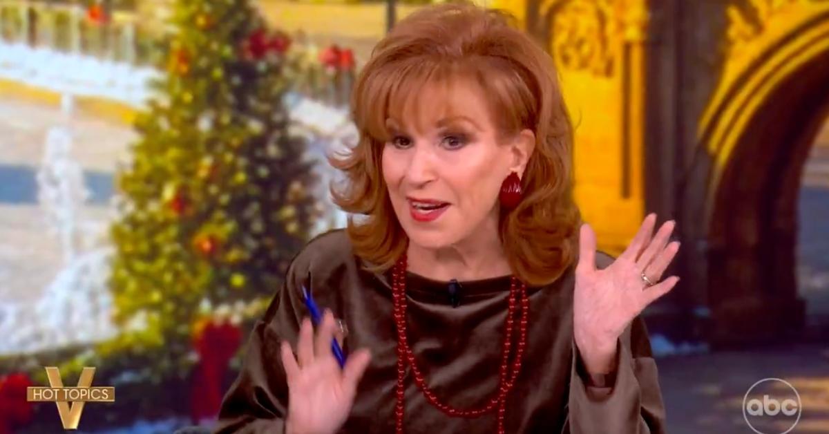 Photo of Joy Behar said the president should move to Norway, but Whoopi Goldberg said the country won't allow him in.