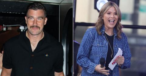 Photo of Travis Kelce and Jenna Bush Hager