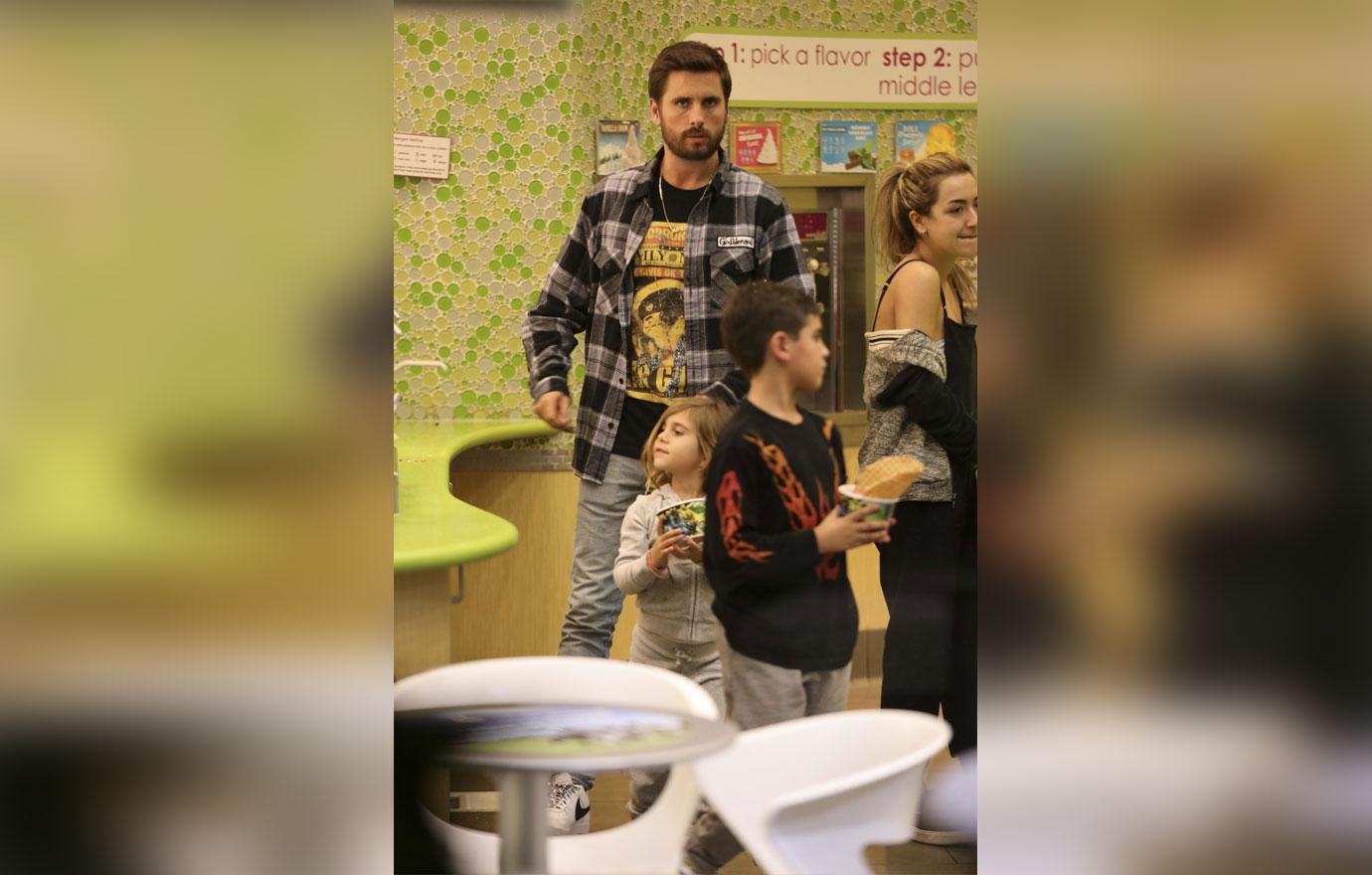 Scott Disick Kids Ice Cream